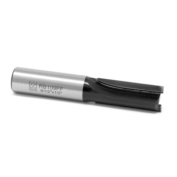 WEN RB109FF 1 2 in. Straight 2-Flute Carbide-Tipped Router Bit with 1 2 in. Shank Online now