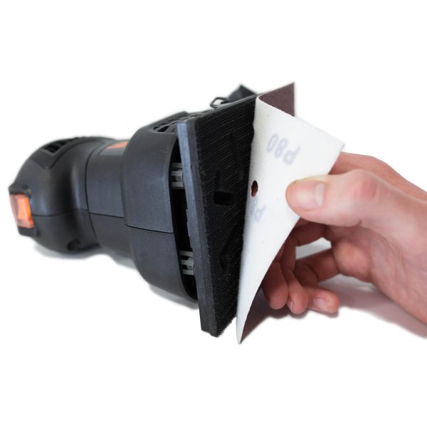 WEN 6304SP40 1 4-Sheet Sander 40-Grit Hook-and-Loop Sandpaper, 10-Pack Online Sale - Image 2