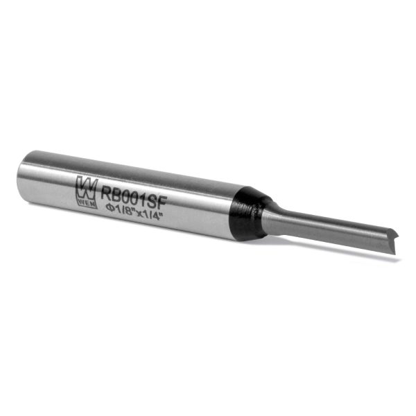 WEN RB001SF 1 8 in. Straight 1-Flute Carbide-Tipped Router Bit with 1 4 in. Shank Cheap - Image 3