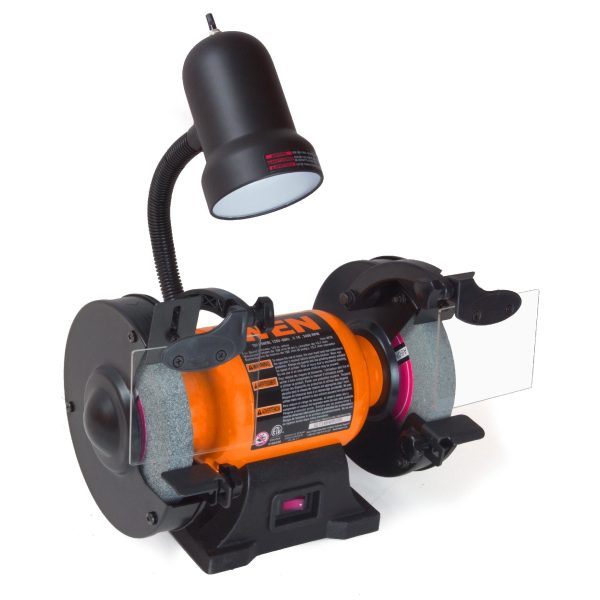 WEN BG4276 2.1-Amp 6-Inch Single Speed Bench Grinder with Flexible Work Light Cheap