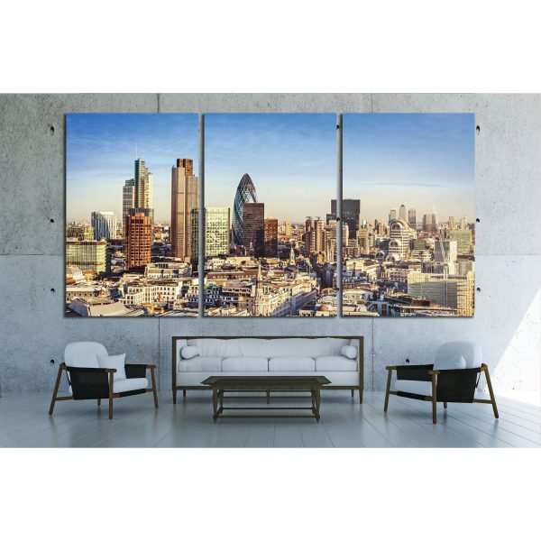 City of London one of the leading centres of global finance №2652 Ready to Hang Canvas Print For Cheap - Image 2